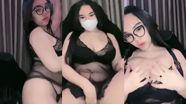 Ratu Glowing Live Mango Lingerie Hitam poster